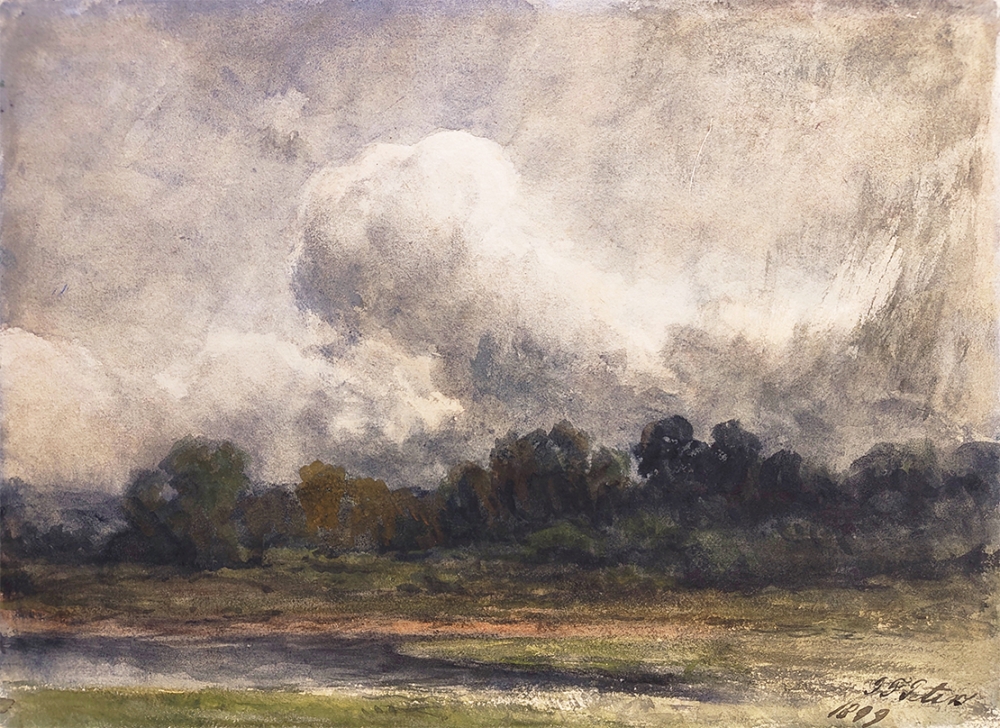 Pieter Francis Peters, River landscape