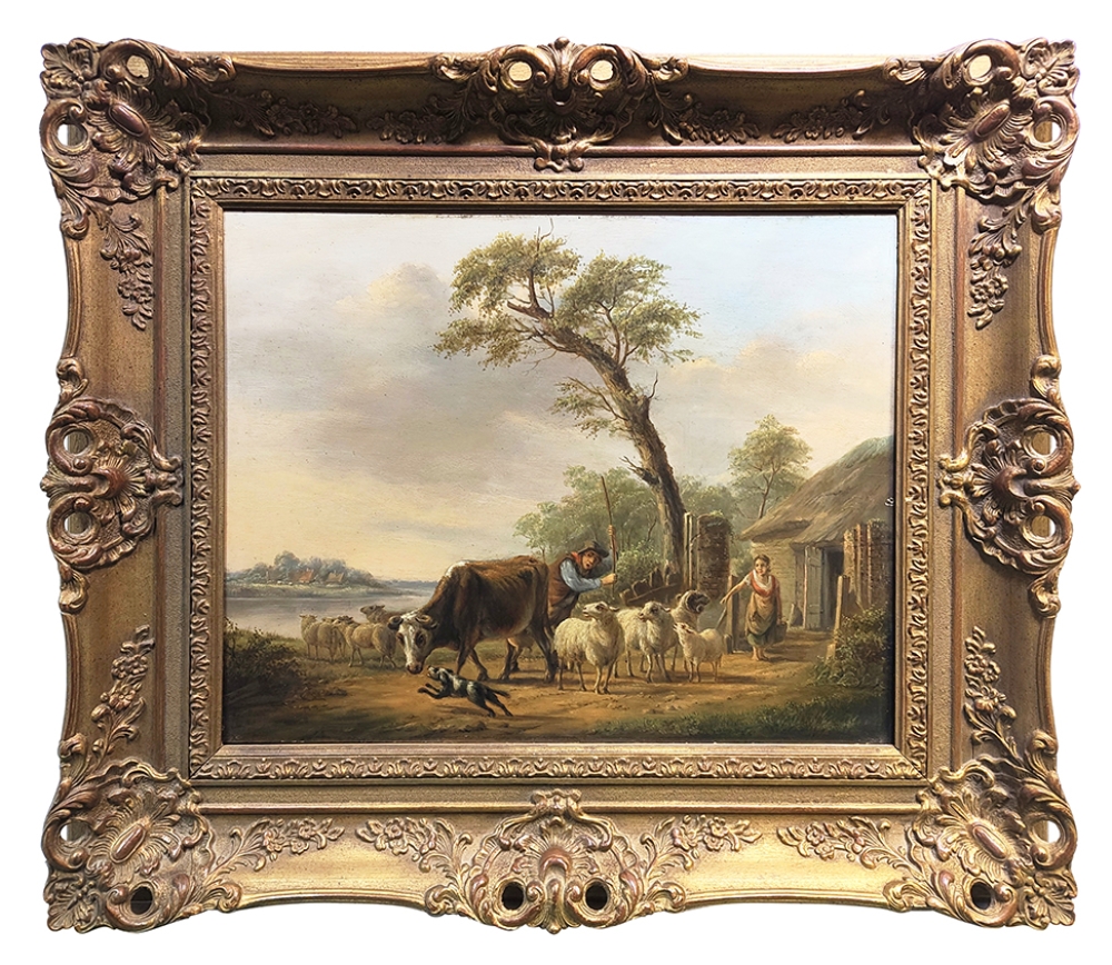Johan Philip Koelman, Schafherde mit Hirte