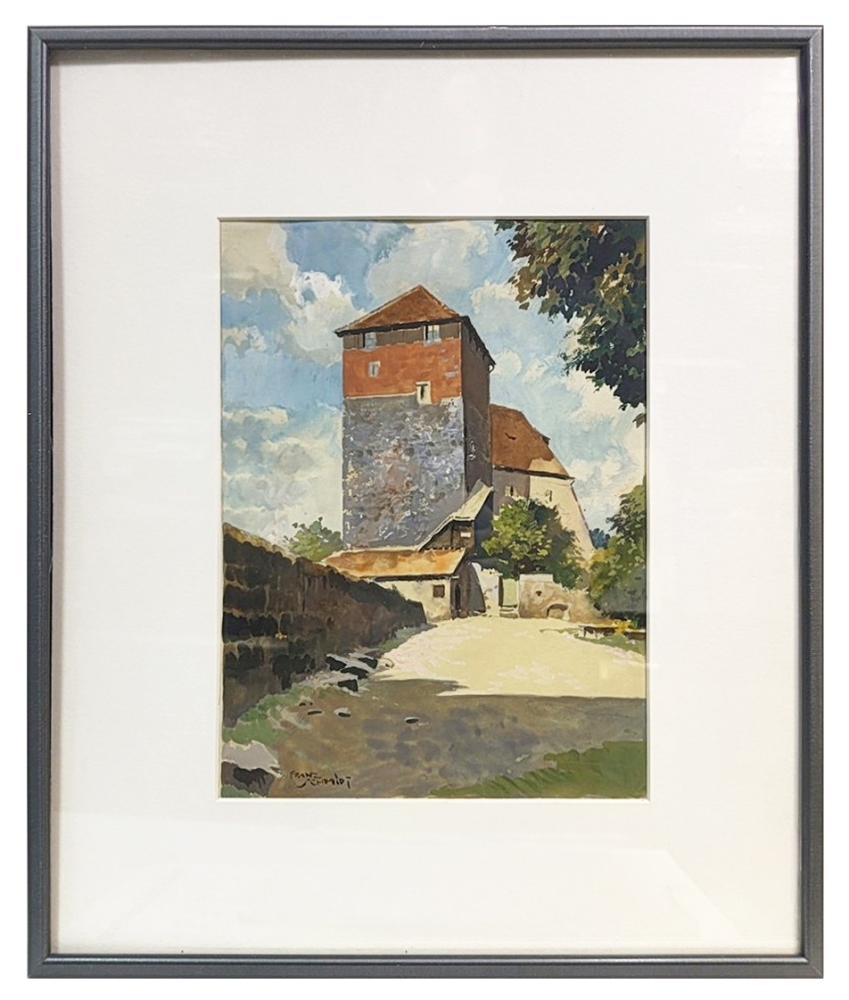 Franz Schmidt, Fünfeckiger Turm und Kaiserstallungen (Nürnberg)