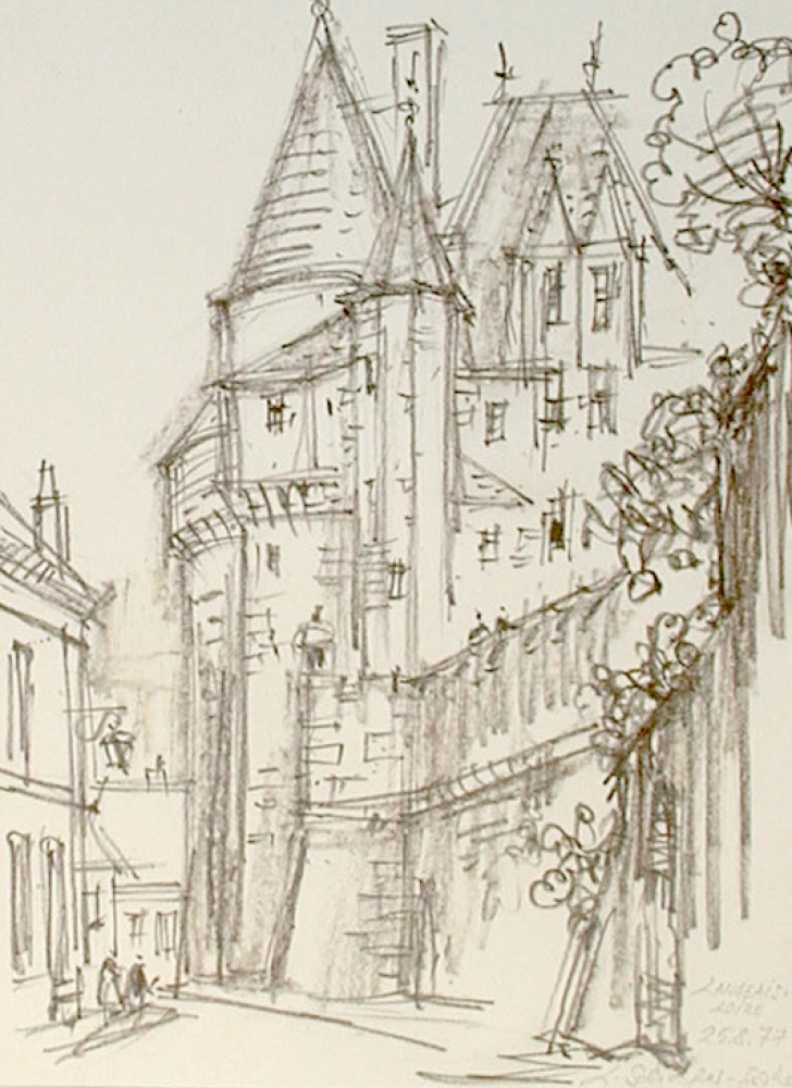 Ludwig Schäfer-Grohe, In the Loriet valley