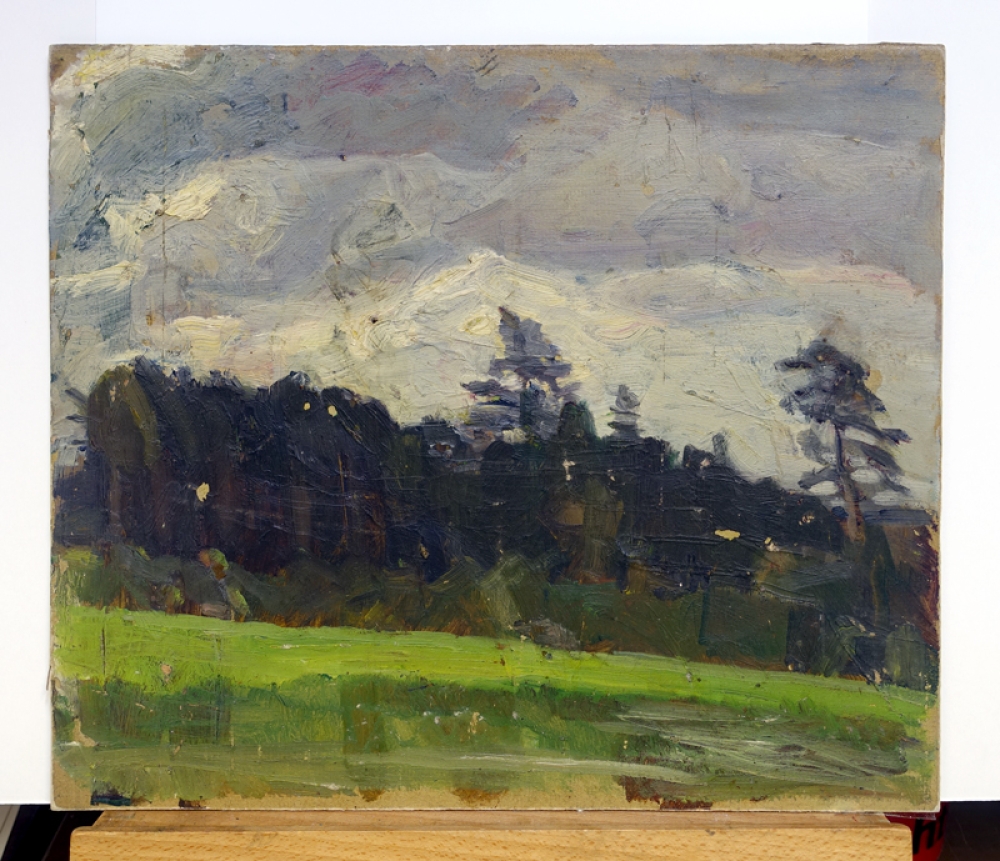 Georg Lämmermann, Landschaft in Franken
