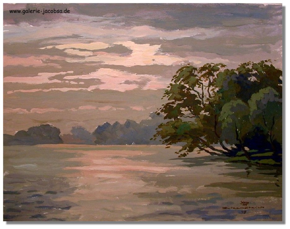 Mayer-Pfalz, Kurt (1911-nach 2002), Der Dutzendteich in Nürnberg, 1949