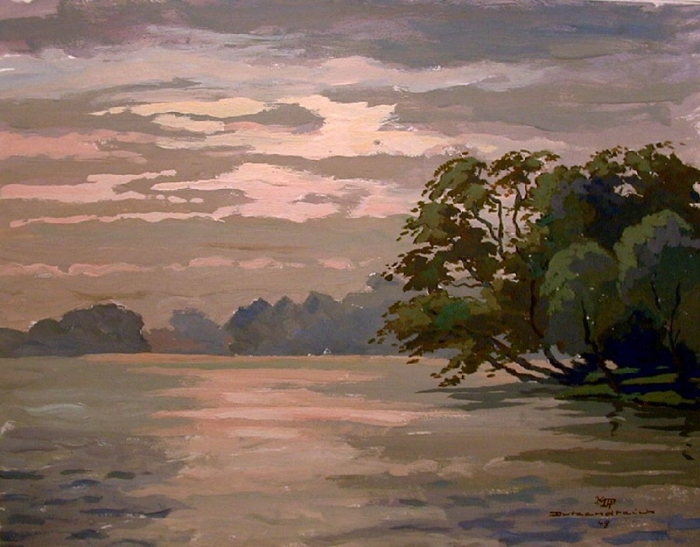 Mayer-Pfalz, Kurt (1911-nach 2002), Der Dutzendteich in Nürnberg, 1949