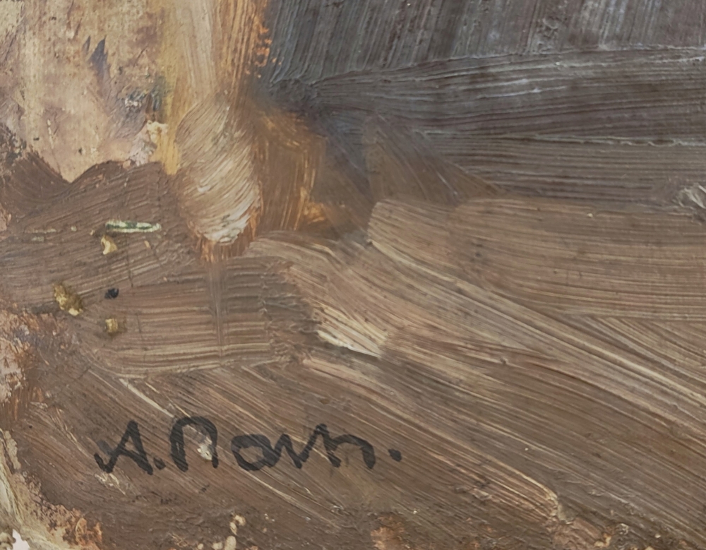 Andreas Bach, Soldat und Kühe (beidseitig bemalt)