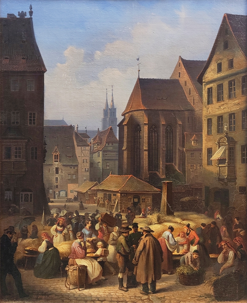 Johann Maar, Nuremberg Fruit Market