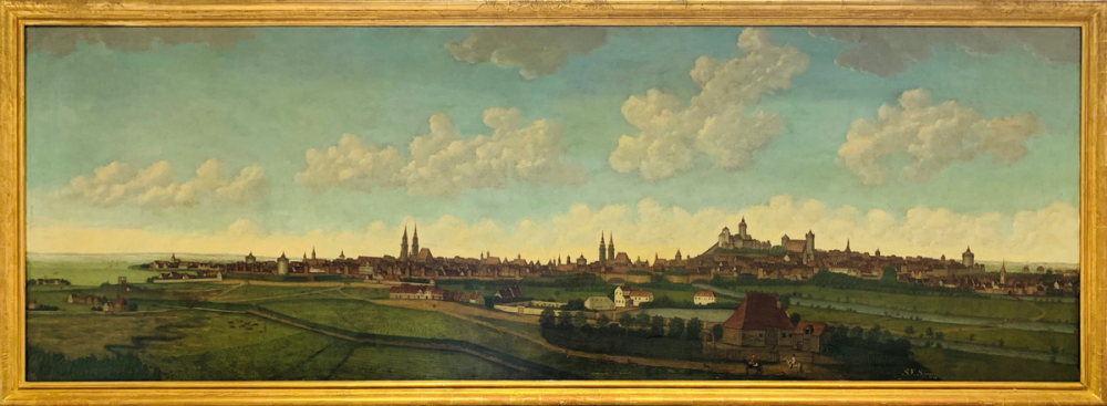 Samuel Friedrich Schmieder, Blick auf Nürnberg von Südosten