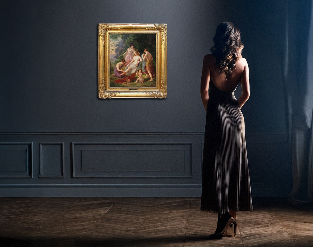 Claudius Herr (zug.), Venus und Amor