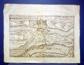 Matthäus Merian (1593- 1650), Schloss Brandeis in Böhmen, früher: Schloß Brandys