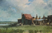 Michael S. Coates, Alte Schuppen bei Brancaster