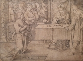 Maarten Peeters, Joseph interpreting the Pharaoh's Dreams (after Lucas van Leyden)