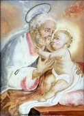 Unknown, God with Baby Jesus