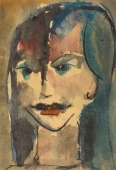 Lotte Wolf-Koch, Woman's Head