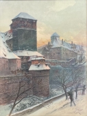 Lorenz Ritter, Fünfeckiger Turm in Nürnberg