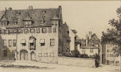 Eduard Schotte, Nürnberg, Pfarrhaus von St. Egidien am Egidienplatz