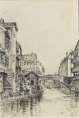 Eduard Schotte, Fleisch- und Museumbrücke - Nürnberg