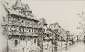 Eduard Schotte, Nürnberg, Goldenes Haus an der Pegnitz
