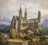August Christian Geist, St. Burkard in Würzburg 1853