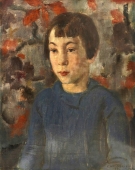 Karl Hemmerlein, Mädchen Portrait