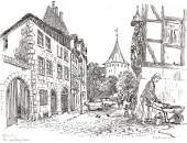 Alfred Karl Dietmann, Nürnberg - Weissgerbergasse