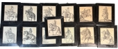 Diverse, Konvolut 25 Stahlstiche - Stadtansichten