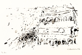 Oskar Koller, abstract representation of a house