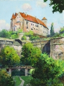 Franz Schmidt, Die Nürnberger Burg von Westen