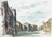 Ludwig Schäfer Grohe, Venice Canal Grande