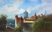 Albert Schwendy, Blick auf die Nürnberger Burg